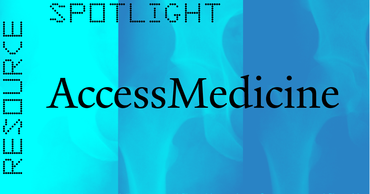 Resource Spotlight: AccessMedicine header image
