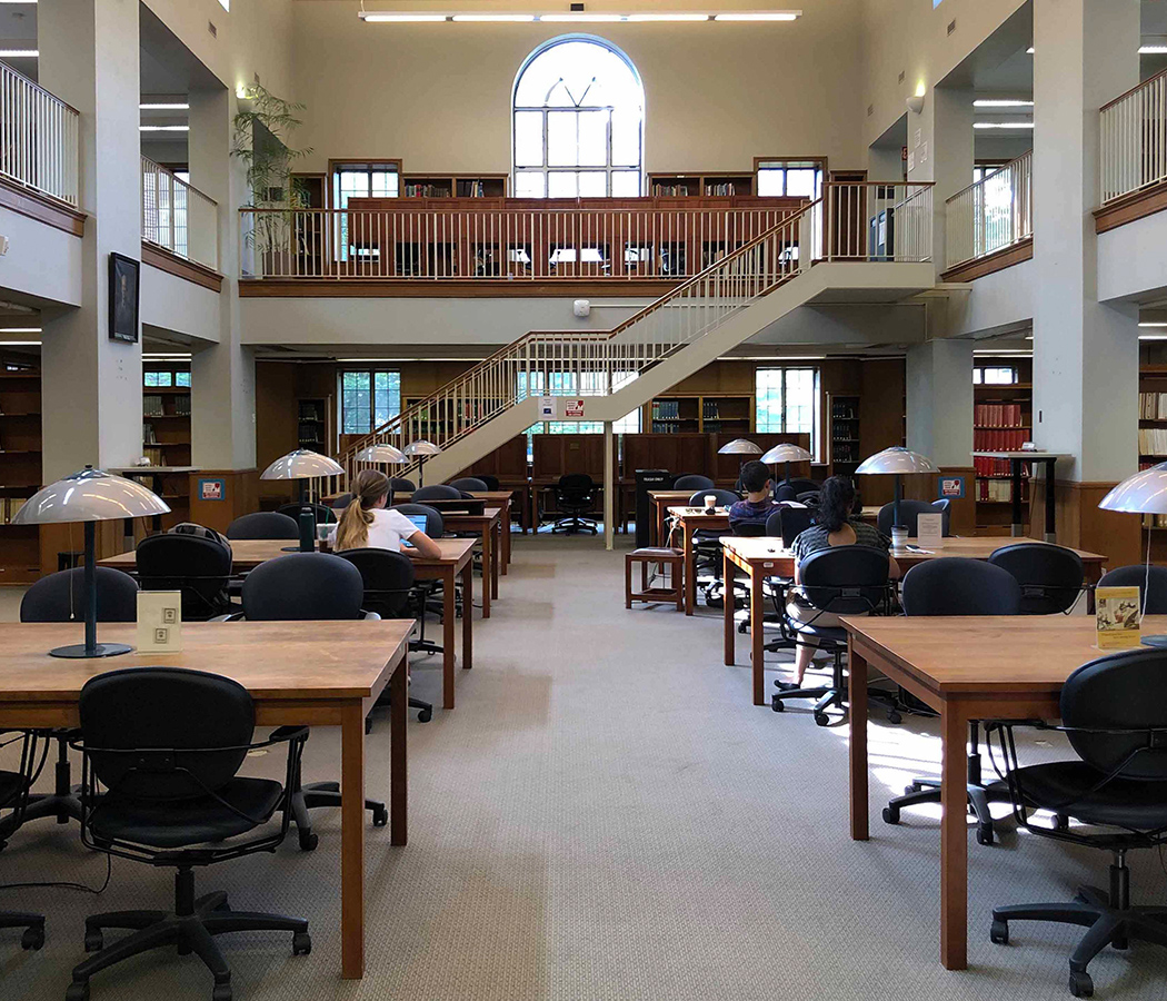 Photo of Morse Reading Room seating