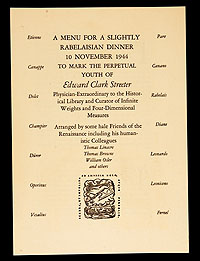 Rabelaisian dinner