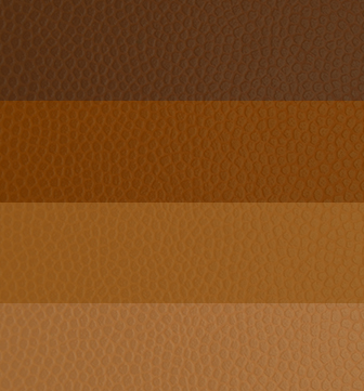 shades of brown vertically stacked on a textured background