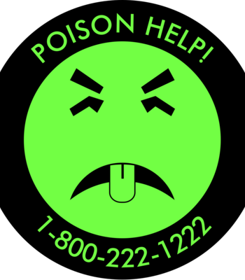 poison help sticker