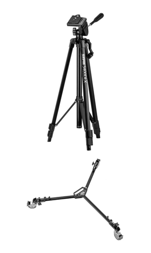 tripods and dollies