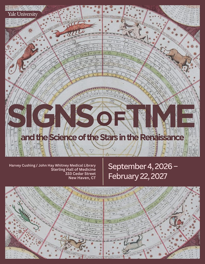 First Wednesday for October: Exhibition Open House. Signs of Time: and the Science of the Stars in the Renaissance